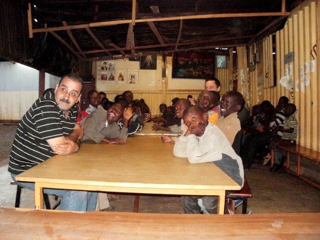 Čakali sme na večeru...:), Nairobi, 27. február 2011