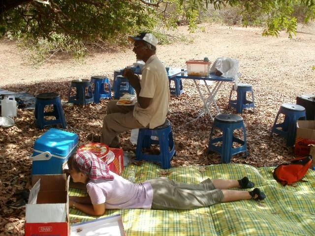 Veľkonočný piknik v buši, 25. 4. 2011