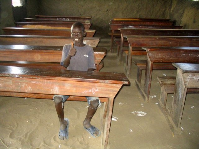 Škola v Gumbe, 30. 9. 2010