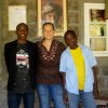 V múzeu Karen Brixon ...s Petrom a Ericom, Nairobi, február 2011