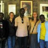 Peter, Monika, Peter, Lucy, Eric, Nairobi, február 2011