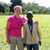 S Kiminzim...chcel by sa stať lekárom :):):) inak je jeden z Monikiných najlepších žiakov v matike:), Nairobi, február 2011